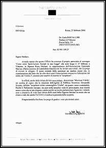FAX Parlamento Europeo
